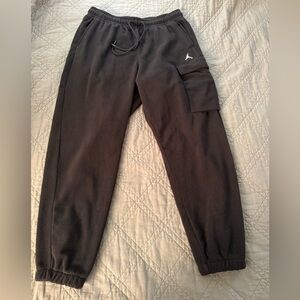NIKE AIR JORDAN ESSENTIAL FLEECE WINTER PANTS DV1567-010 BLACK MENS SIZE Large
